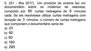 Revisão Intensiva de Matemática para Concursos do Ensino Médio!
