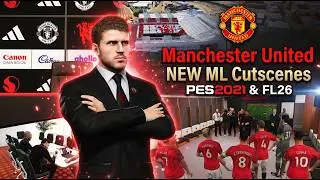 Manchester United New Master League Cutscenes | Installation Guide | PES 2021 & FL26
