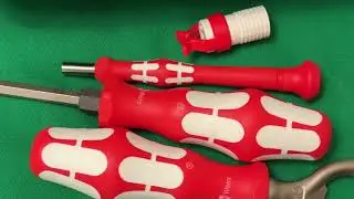 Wera Peppermint Candy Cane Screwdriver Set - 2023 Advent Calendar