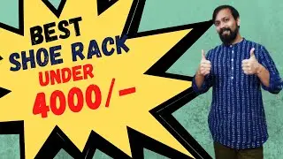 Best shoe rack under 4000 Rupees on flipkart | Budget wooden shoe rack online