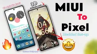 Convert Your Miui Device Into Pixel Experience | With Help XIAOMI Theme - Cool Effect on Lock Screen