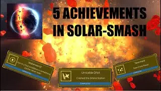 5 SUPER SECRET ACHIEVEMENTS IN SOLAR SMASH🪐💥!