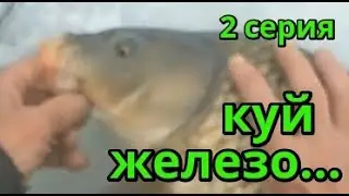 Карп зимой. Полчаса- рыбалка мечты. (2 серии)
