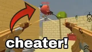 Chicken gun Duel Mode Funny Moments (but it's lower quality to be goofy 🤪)