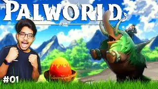 MY FIRST DAY IN WORLD OF POKEMONS😍 | PalWorld | Techno gamerz | #1