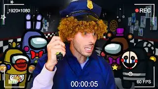 If Five Nights at Freddy's was in Among Us (Living With Siblings)
