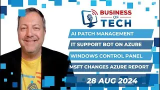 AI in Patch Management, Chatbots, Cloud Spending, and Windows Control Panel