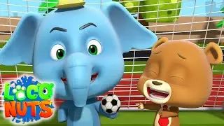серия пенальти | анимационные ролики для детей | Loco Nuts Russia | смешные серии