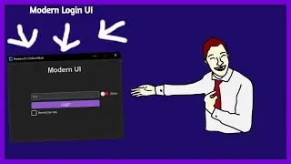 How To Make A Modern Login GUI In Python