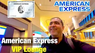 American Express VIP Lounge at New York Airport