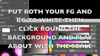 GIMP: How to make a Bokeh wallpaper