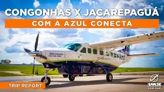 Voo de Cessna Caravan da Azul Conecta - Congonhas a Jacarepaguá