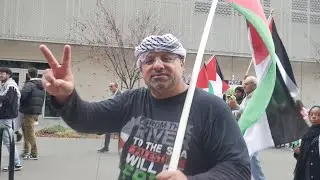 Palestine Protest - Downtown Sacramento - 12/31/23.