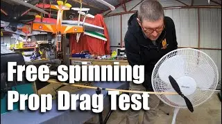 Free-Spinning Prop - Drag Test