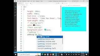 Cascading Style Sheets - selectors -font  &text styling - padding - border -  inherit - background
