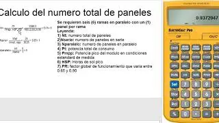 Cómo calcular el Numero de Paneles Solares para una Casa