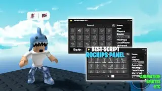 ROCHIPS PANEL V5 SCRIPT ROBLOX SHOWCASE ANIMATION,EMOTES,TELEPORT, AND MORE | ARCEUS X