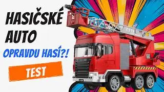 RC hasičské auto Mercedes-Benz Arocs s funkční stříkačkou // RCobchod.cz
