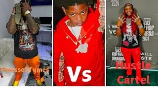 Hustle Cartel & FNG King Challenges Finesse2Tymes & Charleston White To Fight For $200,000‼️