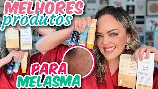 MELHORES produtos para PROTEGER OS MELASMAS