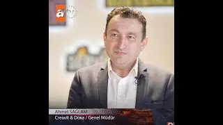 Creavit ve Doxa Genel Müdürü Ahmet Sağlam Atv Avrupa İş Dünyası Programı