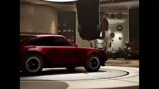 THE LARE - Unreal Engine 5 Cinematic Interior and Car Animation - Exotic Garage Showcase