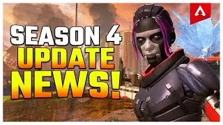 Apex Legends Season 4 Update News! Revenant Gameplay + Huge Map Changes + New Sniper + Battle Pass
