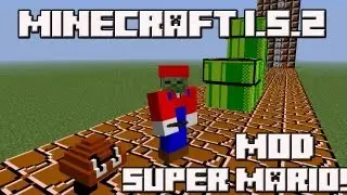 Minecraft 1.5.2 MOD SUPER MARIO!