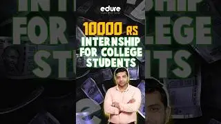 Government Internship Scheme for College Students by DPIIT | Edure Learning #shorts