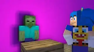 Exploding Chewing Gum (MineCraft Animation)