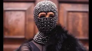 Популярная рэперша Cardi B в дизайнерских балаклавах и других нарядах скрывающих лицо