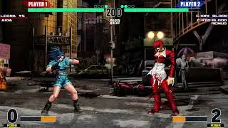 [kof MUGEN] O. Yamasaki, Sr. Minh, Leona YS, Aida VS Alpha, C. Iori Blood, C. Kyo Blood, Remu