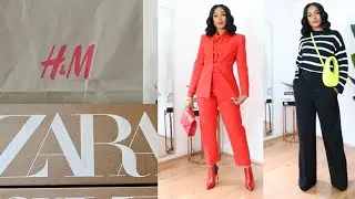 ZARA + H&M NEW IN AUTUMN/FALL 2022 TRY ON HAUL