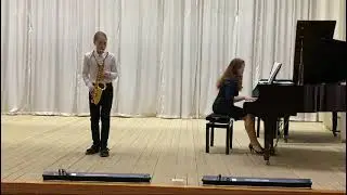 Петренко Гордей (саксофон). Е.Боцца - Ария. преподаватель Волошин А.Г.