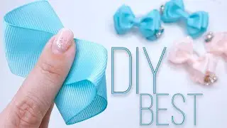 PERFECT bows😍 Do it yourself! SMALL Ribbon Bows 2,5 / Master Class / Beebeecraft