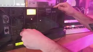 KORG MS20 + KORG TAPE ECHO SE500 +  YAMAHA TX81Z