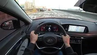 2021 Hyundai Sonata 1.6 T-GDi POV test drive