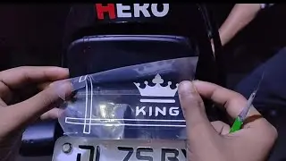 Splendor Back Light New Sticker 🔥😘 !!M.A. khan arts!!