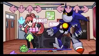 Machina but Monika and Mecha Sonic sings it ❤️ (FNF COVER for 