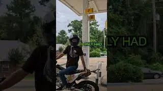 He Barely Made It... #bikelife