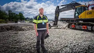 En närmare titt på Volvos nya grävmaskiner | Volvo EC400 och EC500
