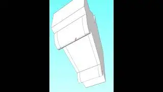 I create a paper model of a truck, 3D program Google SketchUp 8, 3D でペーパー トラックを作成します