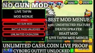 Mini militia latest version 5.3.4 mod menue|No gun mod|mini militia mod menue|256+ features|mod hack