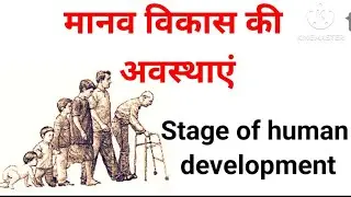 मानव विकास की अवस्थाएं || Stage of human development ||