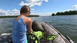 Kolibri330D+Suzuki DF6 = Mazury 2024 88km