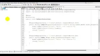 Spring MVC Example in Netbeans (no audio)