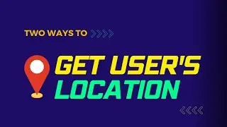Get user location with javascript || Two methods (with/without permission)