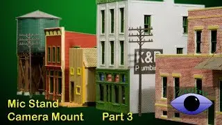 Camera Mic Mount Pt 3 - Zidim 3D Trains