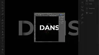 drop shadow on text in photoshop тени у текста в фотошопе 