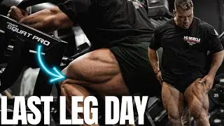 CRAZY PEAK WEEK LEG DAY!! | 7 DAYS OUT TORONTO PRO